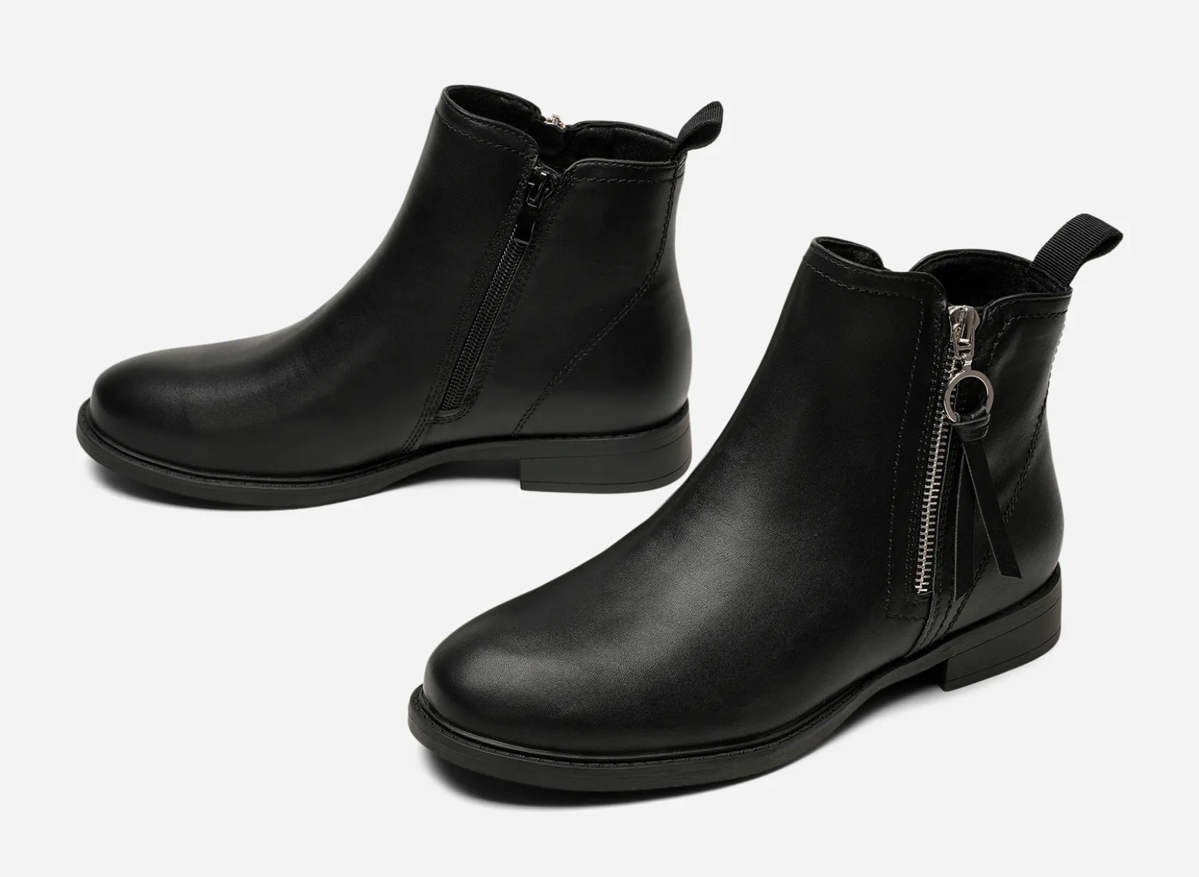 CLOU, Boots med dragkedja