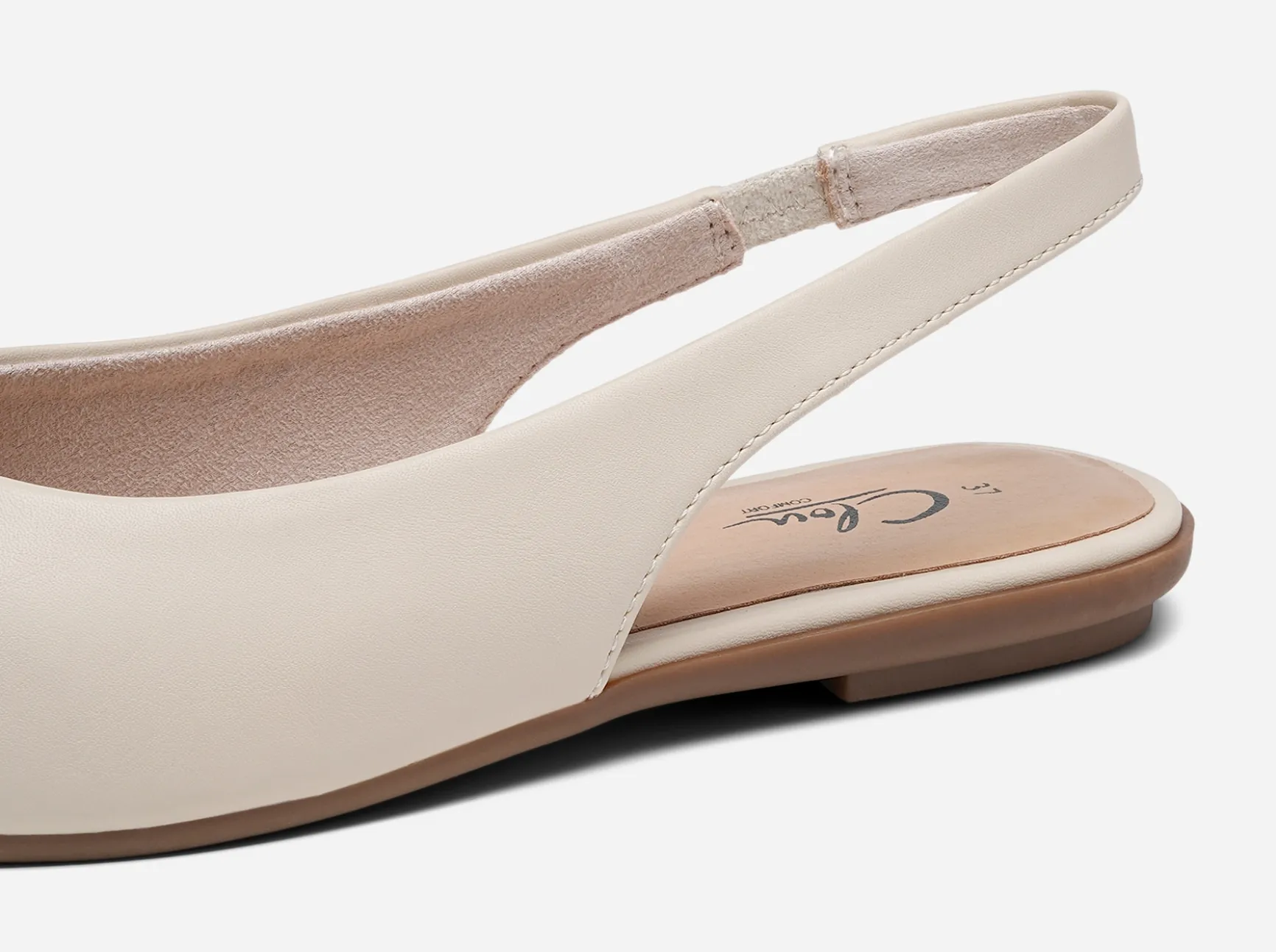 CLOU COMFORT, Ballerinaskor med slingback