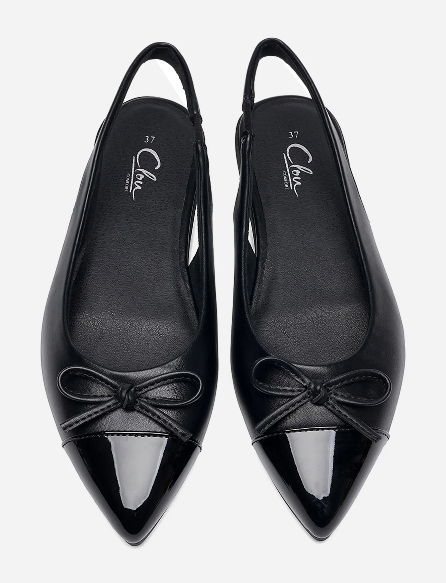 CLOU COMFORT, Ballerinaskor med slingback