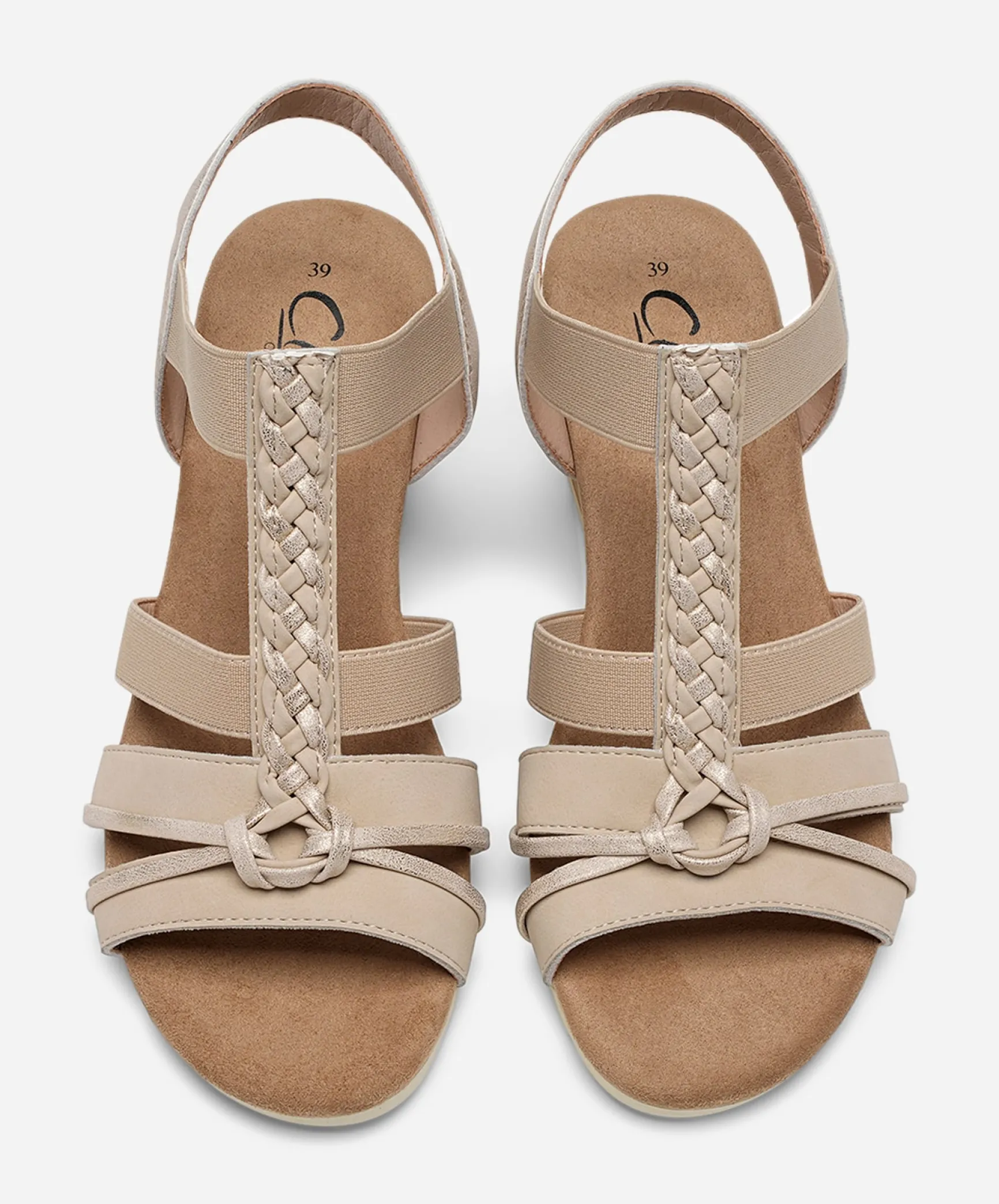 CLOU COMFORT, Sandaletter med remmar