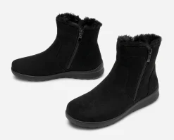 CLOU COMFORT, Varmfodrade boots med dragkedja