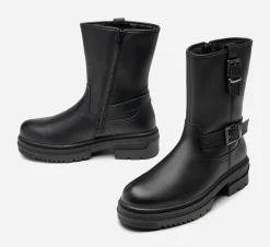 CLOU, Varmfodrade bikerboots