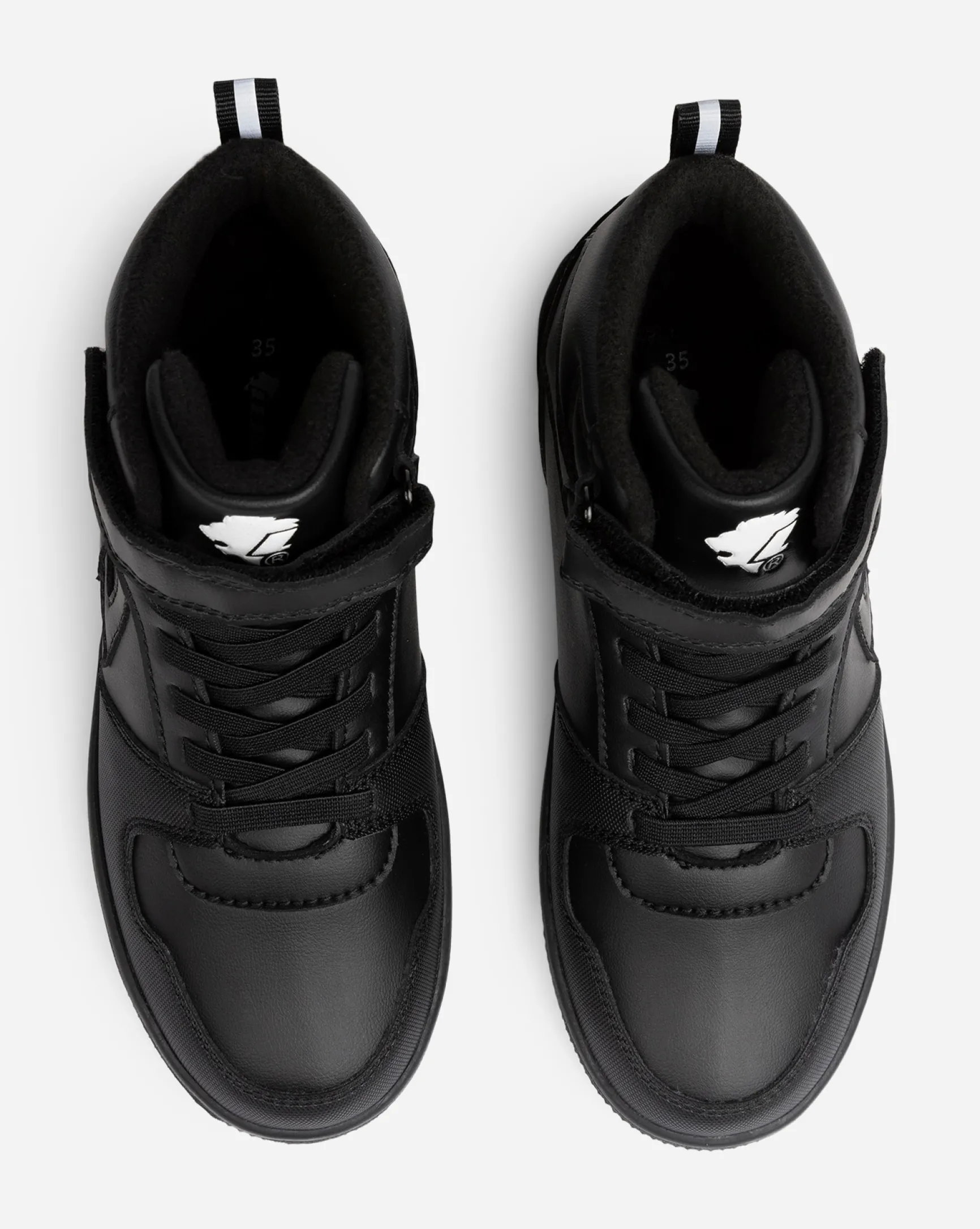 LEJON, Fleecefodrade höga sneakers waterproof