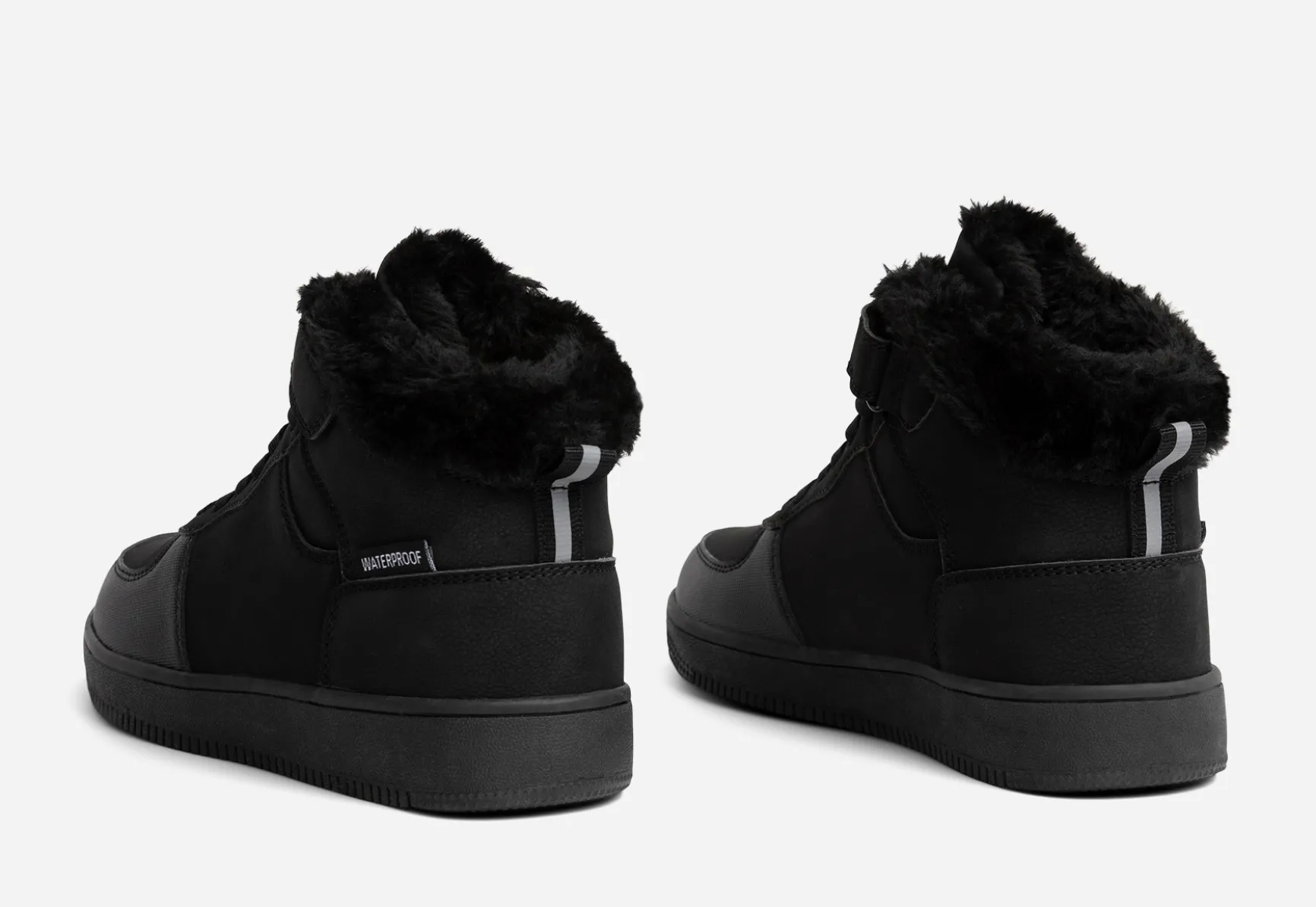 LEJON, Varmfodrade höga sneakers waterproof