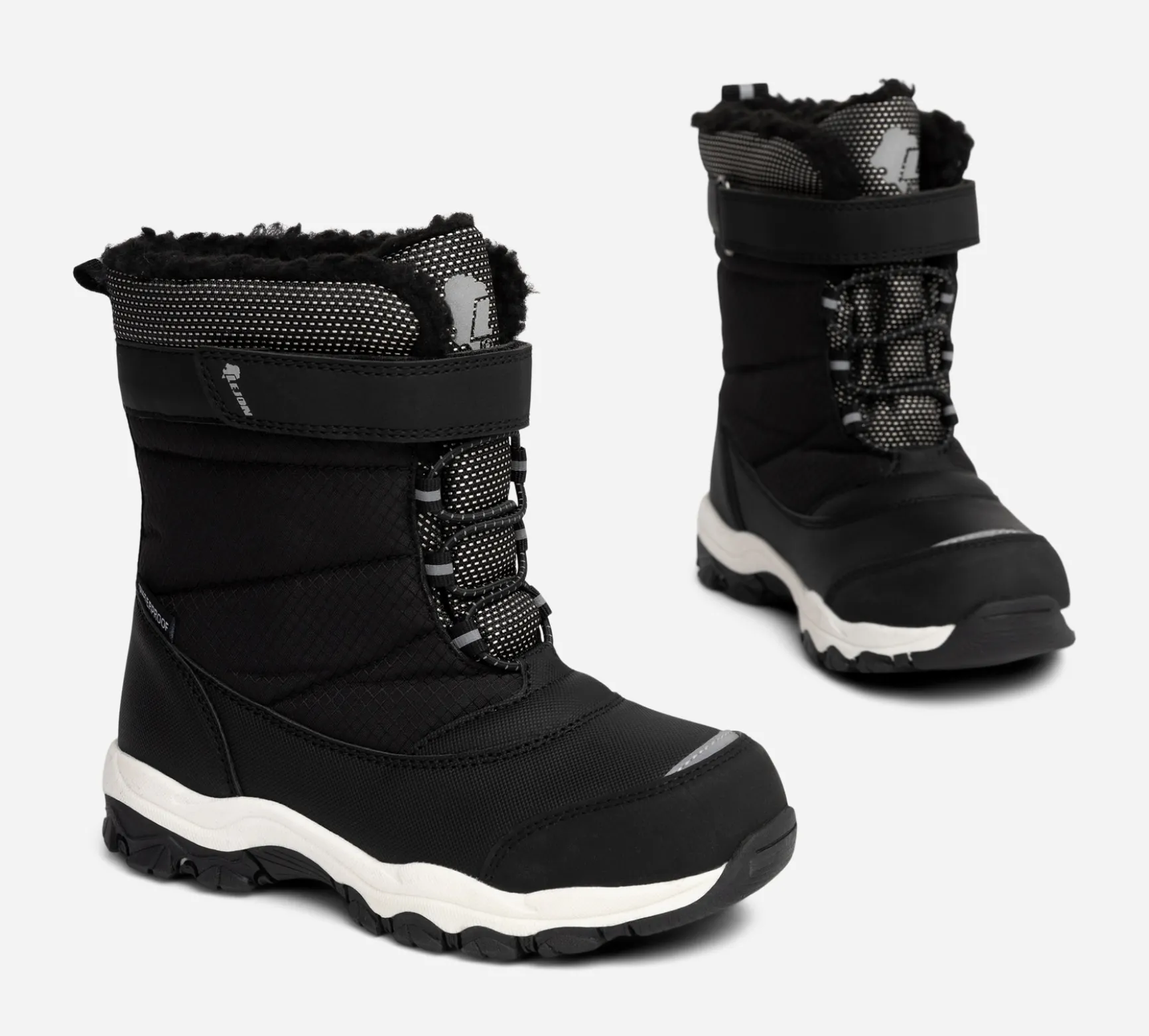 LEJON, Varmfodrade kängor waterproof