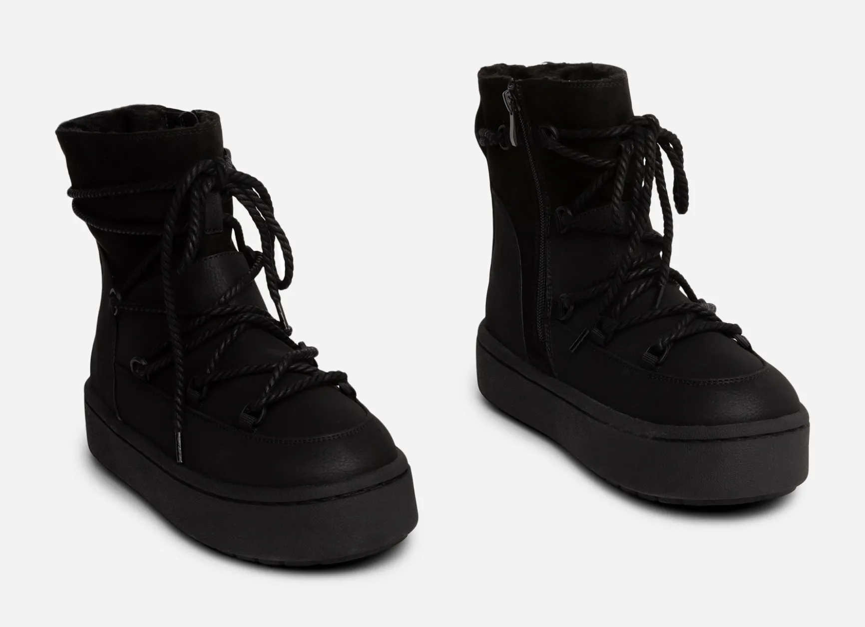 VOX, Varmfodrade boots med snörning