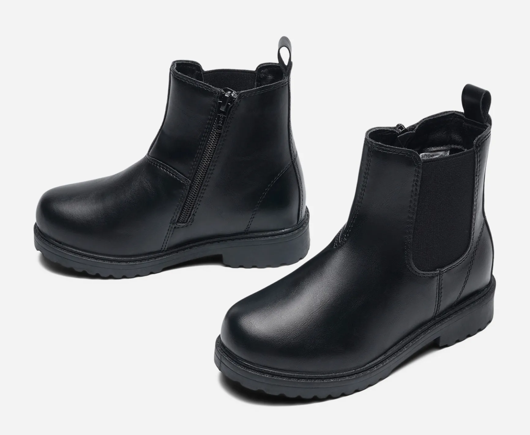 ZACK, Boots med dragkedja