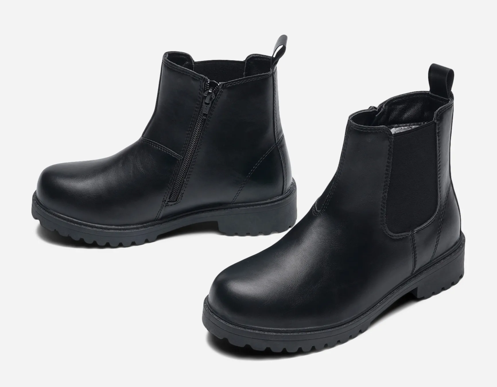 ZACK, Boots med dragkedja