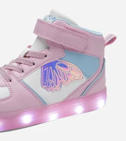ZOEY, Höga sneakers med blinkande sula