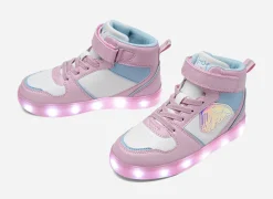 ZOEY, Höga sneakers med blinkande sula